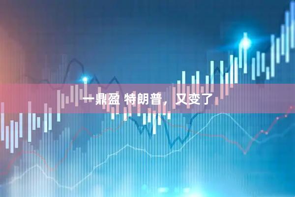 一鼎盈 特朗普，又变了